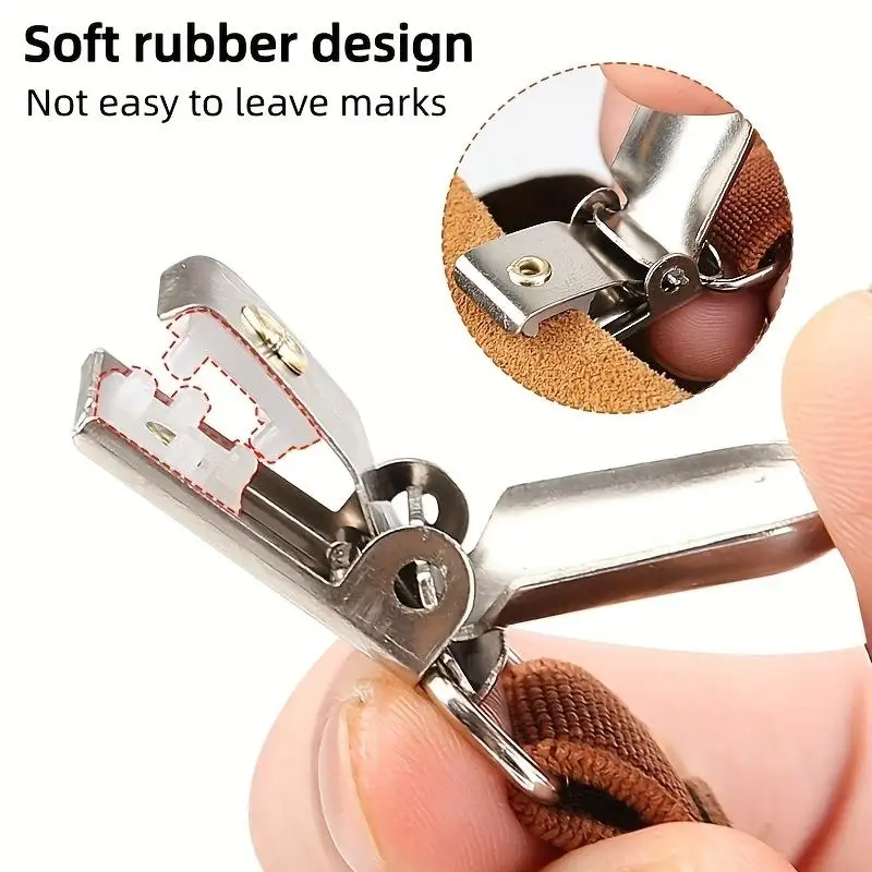 

High Quality Anti-slip Boken Slippers Straps Anti-drop High Elasticity Elastic Heel Clip Easy To Use Fixed Buckle Shoe Clips