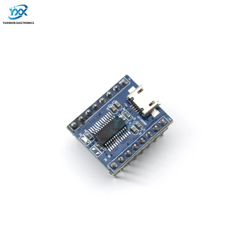 1/3/5/10PCS JQ6500 16M MP3 Voice Sound Module USB DIP16 TTL UART Breakout Board 3.2-5V 20mA One to Five Way
