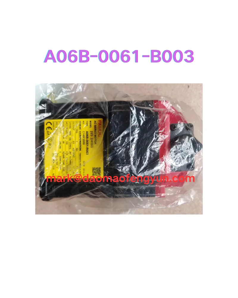 

A06B-0061-B003 Used Servo Motor Test OK