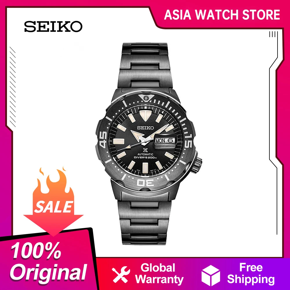 Seiko Japanese Original mens watch Prospex Automatic Watches 20bar Waterproof Dive Wristwatch Luminous Mechanical Watches