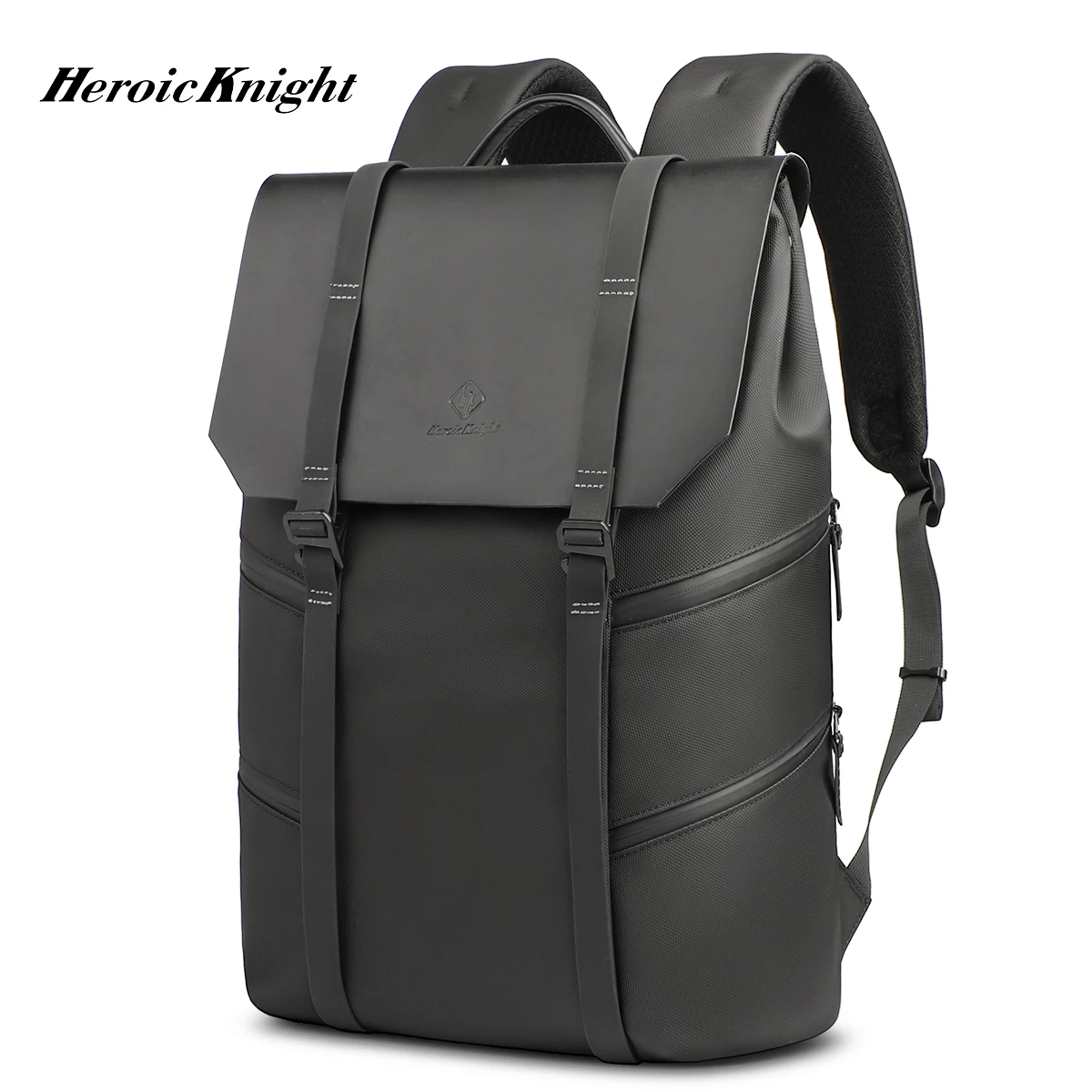 

Heroic Knight Casual Backpack Waterproof Anti-Theft 15.6 Inch Laptop Backpack Simple Vintage Work Travel Rucksack Male Schoolbag