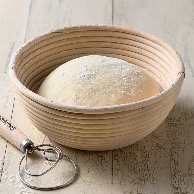 Sourdough Bread Proofing Baskets Round Oval Rattan Wicker Dough Fermentation Basket Sourdough Banneton Bread Basket Baking Tools