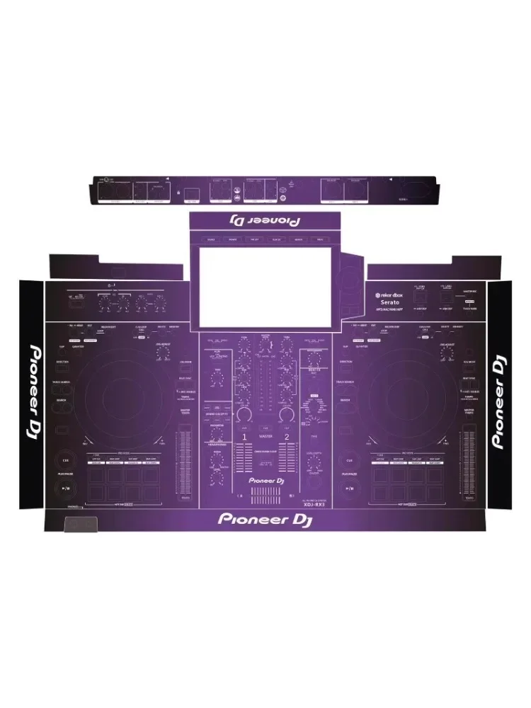 Pioneer Pioneer/XDJ-RX3 film all-in-one machine controller disc player PVC sticker non-iron plate non-machine