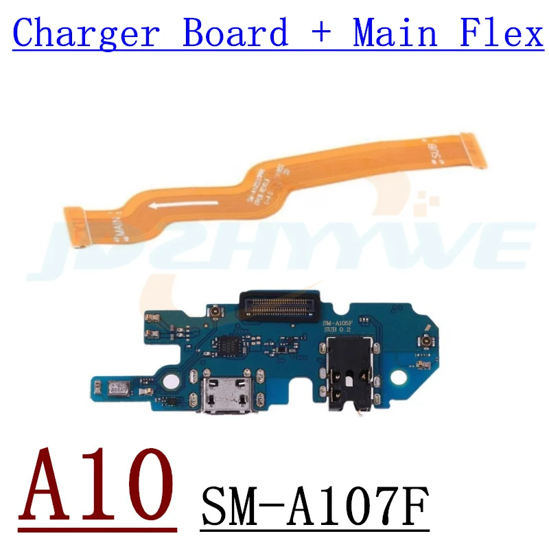 USB Fast Charging Charger Board For Samsung Galaxy A10 A20 A30 A40 A50 A60 A70 A80 A30S A50S A70S Main Motherboard Flex Cable