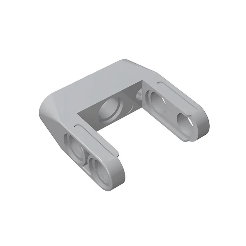 50 stks DIY Bouwsteen 49137 87408 Connector Toggle Joint Gladde Dubbele Bakstenen Collectie Modulaire GBC Speelgoed Voor Technische MOC