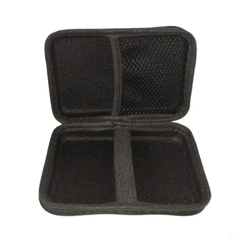 Q6PA Protector Case Storage Box for R36S R35S K36 Scratchproof EVA Bag Handheld Game Console Carrying Case with Mesh Pocket