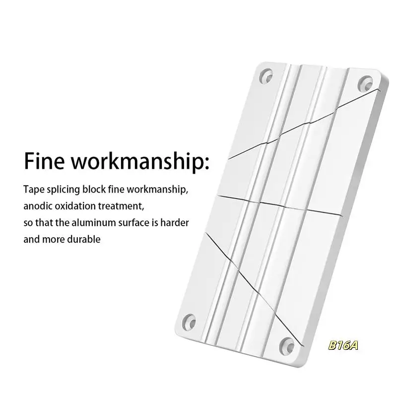 1/4 & 1/2 10 Inch Tape Splicing Set And Leader Tape