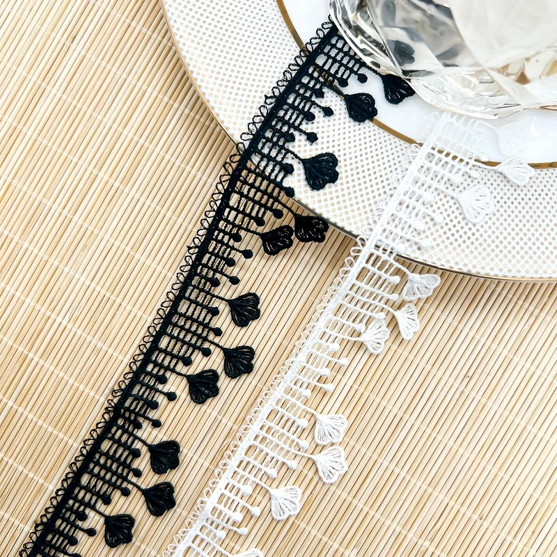 45yds-bianco-nero-solubile-in-acqua-pizzo-squisito-arco-ricamato-nastri-collare-trim-tende-abito-forniture-per-cucire-fai-da-te