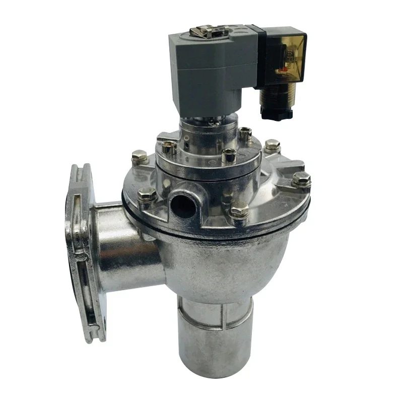 Solenoid Pulse Valve CA45FS010-305 CA45FS010-300 Flange Type Right Angle Solenoid Pulse Valve