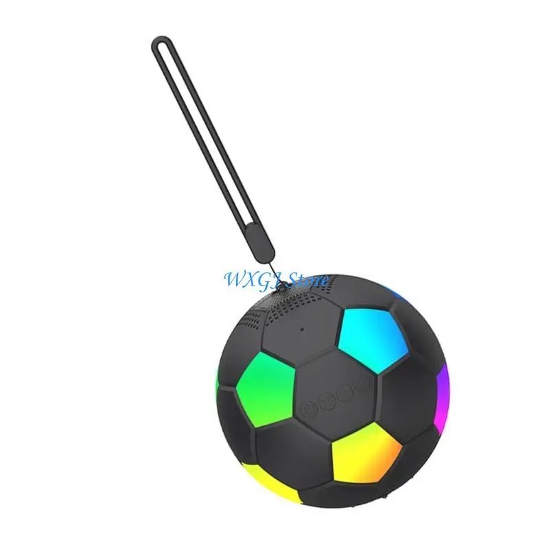 37JE Mini ABS Bluetooth-Compatible Speaker With RGBs Lighting Effects And Type C Charging Port