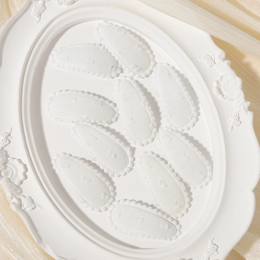 10 Stück Mini Stoff-Wassertropfen-Haarspangen für Kinder, Babys und Mädchen, Tägliche Party-Dekoration, Haarclips, Mädchen-Haaraccessoires, Geschenke – Detail 19