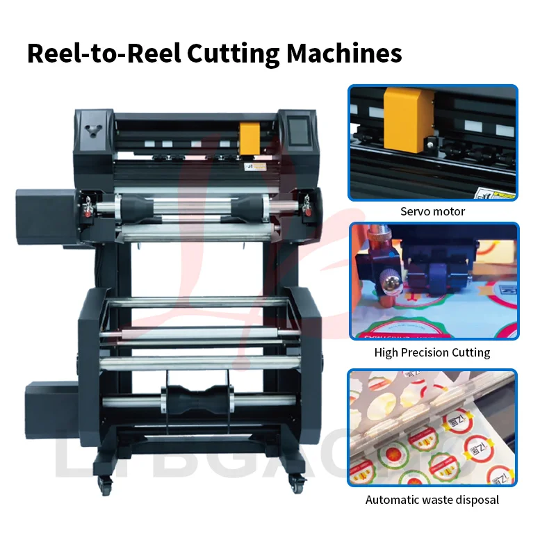 LY Die-Cutting Machine JDJ330 Automatic Upgraded Servo Motor Roll to Roll Cutter Maximum Cut Size 330mm Touch Screen Control