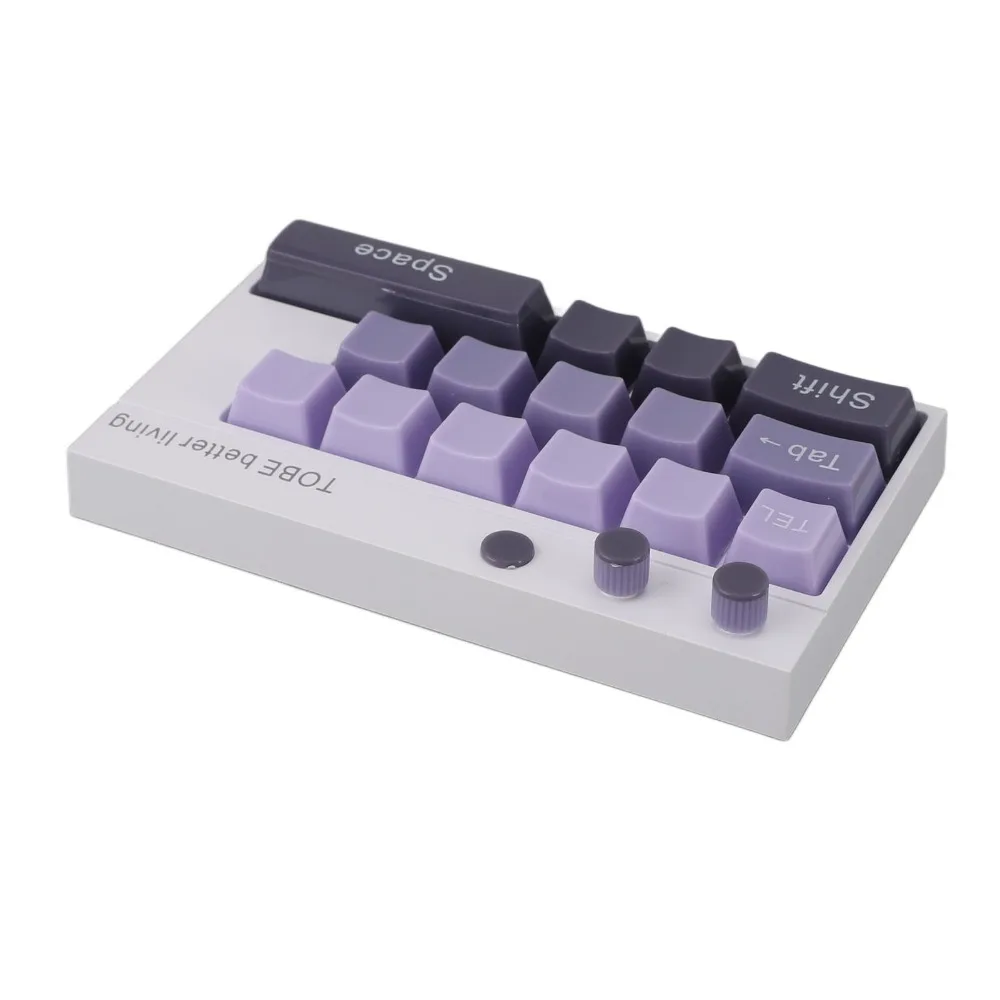 ABS Mechanical Keyboard Ornaments Number Stickers 4.09x2.56x0.71in Keyboard Decoration Ornaments Keyboard Luminous Output