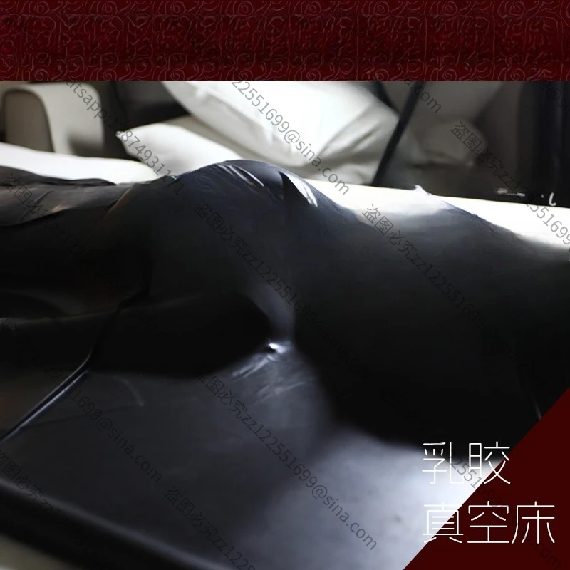 Suitable for Latex Vacuum Bed Can Be Customized Kig Version, Aluminum Alloy Frame Latex Sleeping Bag Single