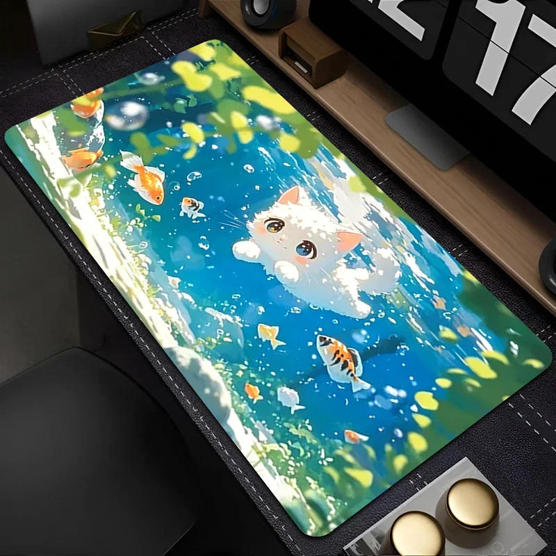 Mouse Pads Computer Accessories Natural Landscape Office Mousepad Designed Specifically Gaming Keyboard Mat Cute Cat Mouse Mat
