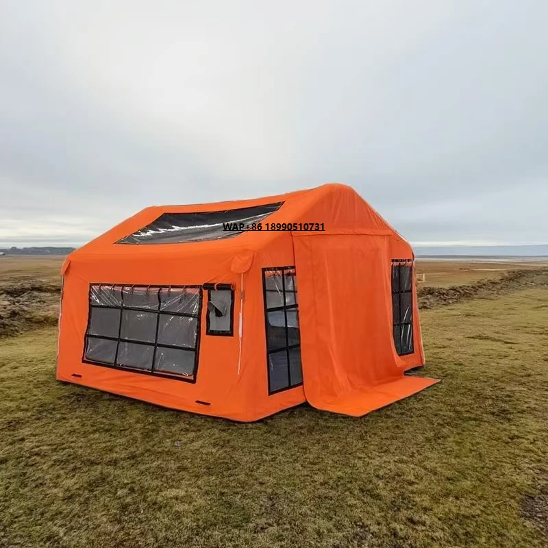 

Camping Portable Party Tent 2-3 Person Inflatable Tent for Outdoor