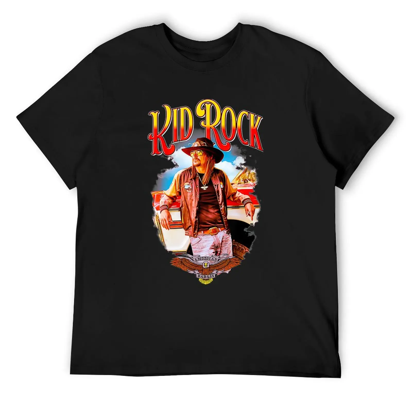 Kid-Rock Mean Lean T-Shirt tees animal prinfor boys oversized graphic tee plain black t shirts men