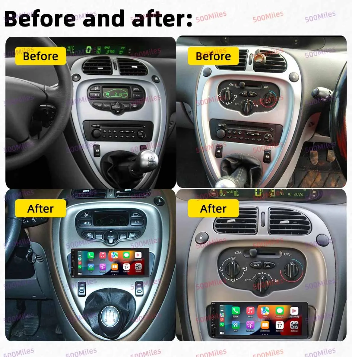 1din Android Car Multimedia for Citroen Xsara Picasso 1996 - 2012 1 Din Radio Stereo Head Unit Carplay Autoradio GPS Navigation