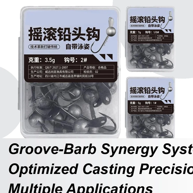 

Fishing Jig Heads Crappie Angling Hook 10 Pieces Cold-Resistant Fishing Jigs Lead Hooks For Freshwater Saltwater Inshore River