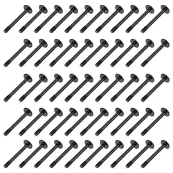 50pcs 30mm Long Flat Head Mount Screw For PC Case Video Card Cooler Radiator Water Cooling Fan DIY Computer Screw Round Head