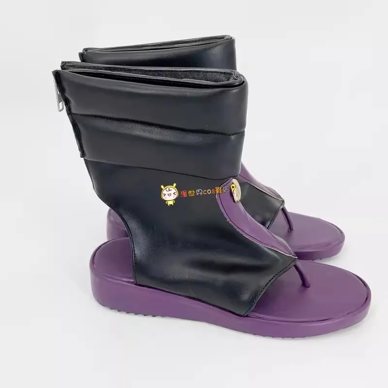 LOL VEX-Chaussures de Cosplay League of ATIONS, Bottes Violettes Extrémités, Accessoires de Costume pour ixd'Halloween