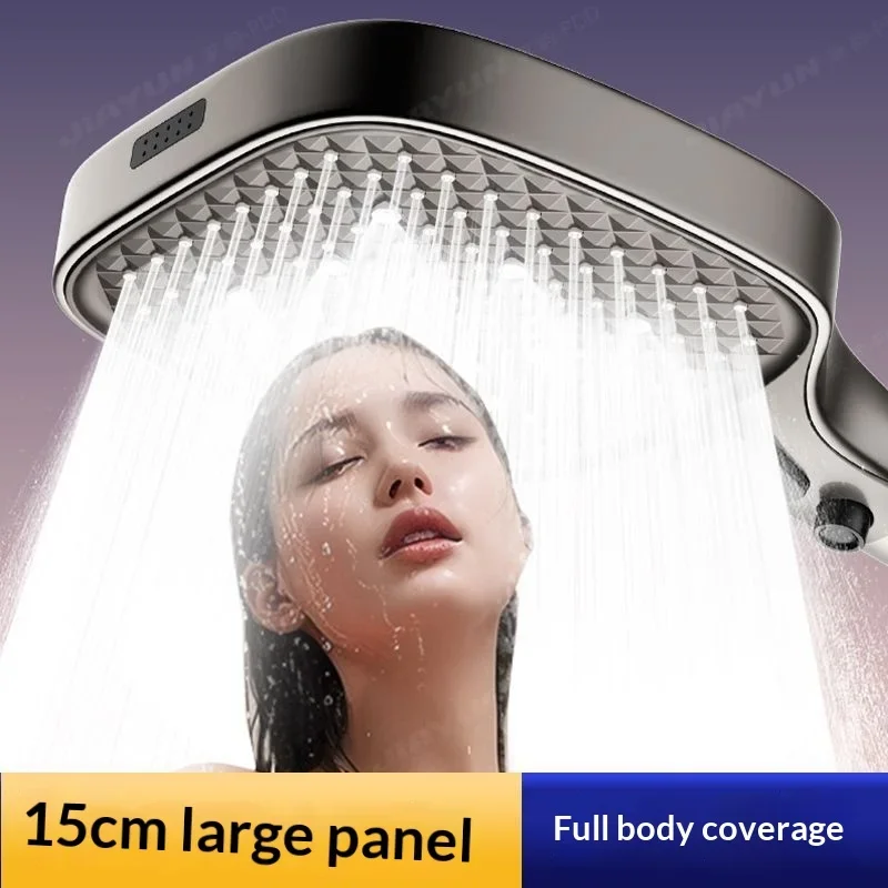 High Pressure Shower Head Ultra Boost Massive Flow - Power Shower Head Water Saving Bathroom Faucet Attachment