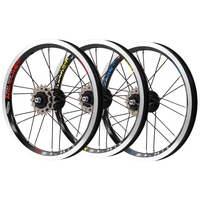 CNC Foldable Bicycle Wheels 14\