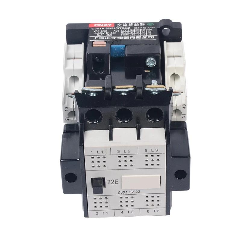 AC contactor CJX1-32/22 3TB44 silver point 380v 220v 110v 36v 24v 2NO+2NC