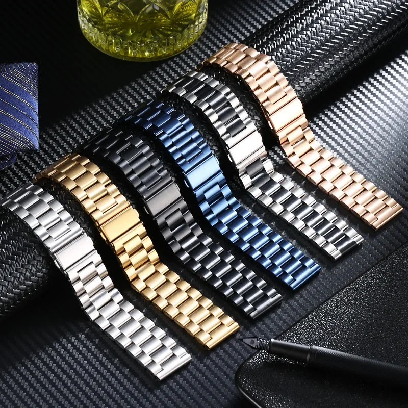 18mm 20mm 22mm Metal Strap For Garmin Venu 3 3S Vivoactive 3 4s Band Venu 2s 3s SQ Forerunner 965 265 265s 645 255 Bracelet band image 3