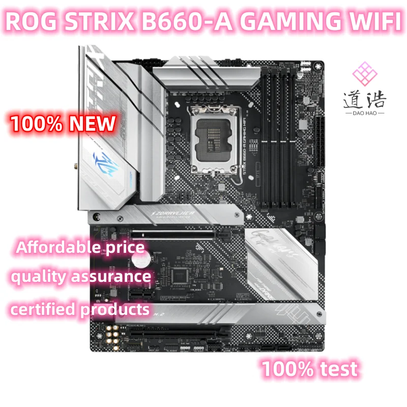 

Новинка для ROG STRIX B660-A GAMING 128GB Материнская плата с WIFI USB3.2 M.2 HDMI LGA 1700 DDR5 ATX B660 100% Протестировано полностью работает