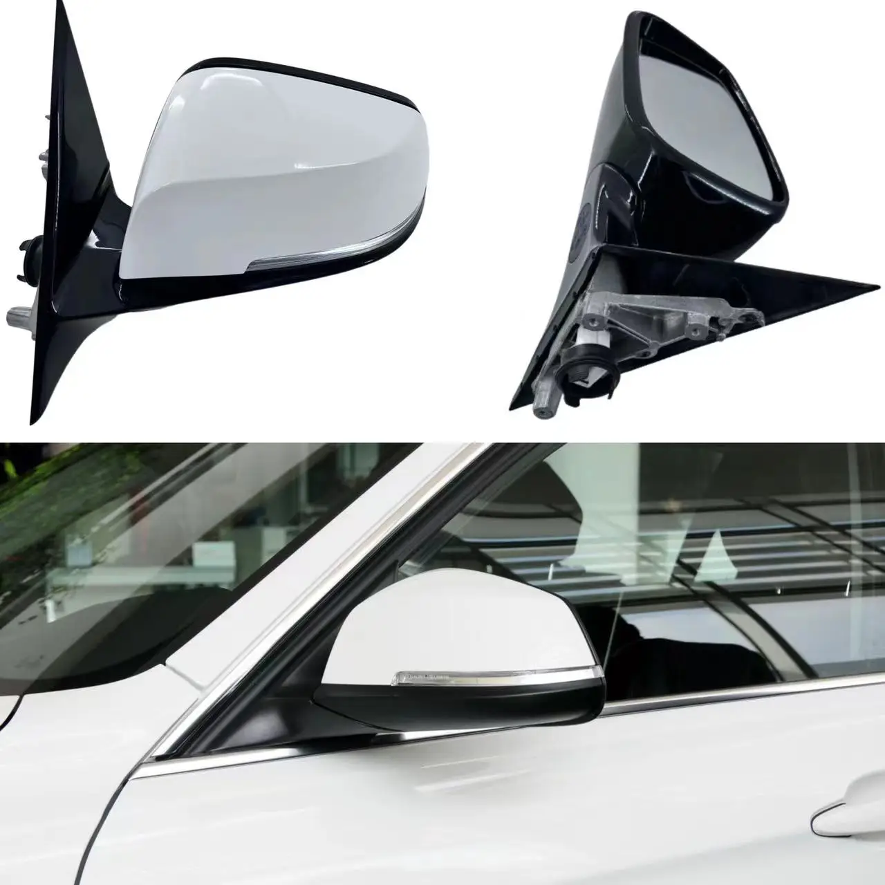 

Factory Supply Auto Mirror Electric Folding Heating Side Mirror Auto Rearview Mirror for F30