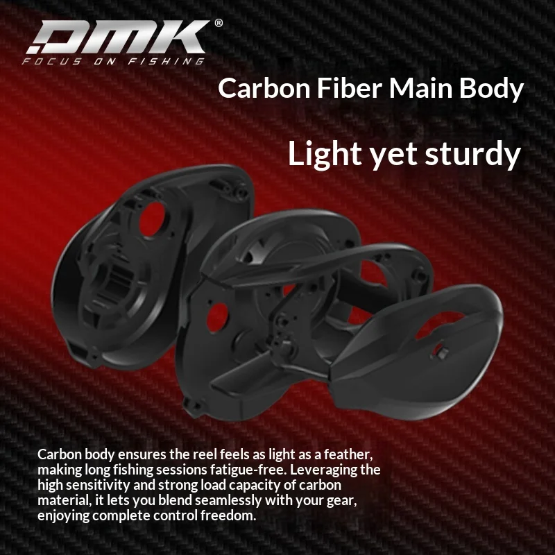 26 New Product DMK Silver Feather Honor Pro 11+1 BB 7.6:1