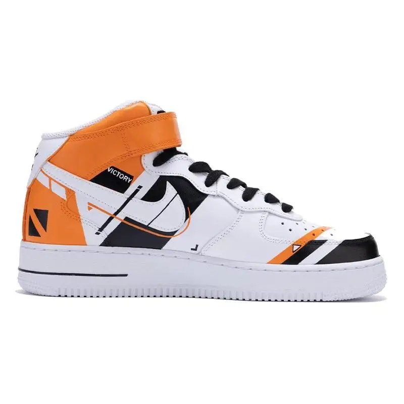 【Customize】Male Nike Air Force 1 Mid Skate shoes Sneakers shoes CW2289-111