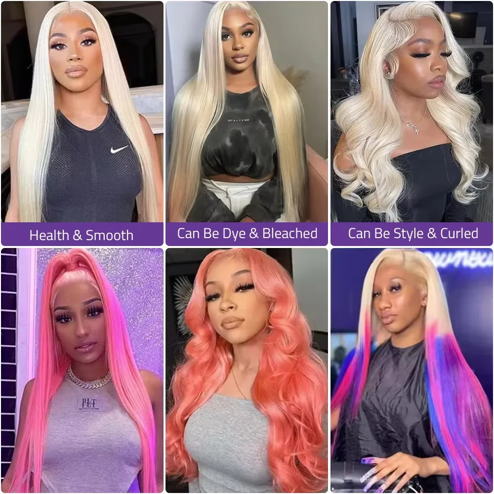 613 Blonde Lace Front Wig Human Hair 13X6 Hd Lace Frontal Wig Straight Lace Front Wigs Human Hair 13X4 Lace Front Human Hair Wig