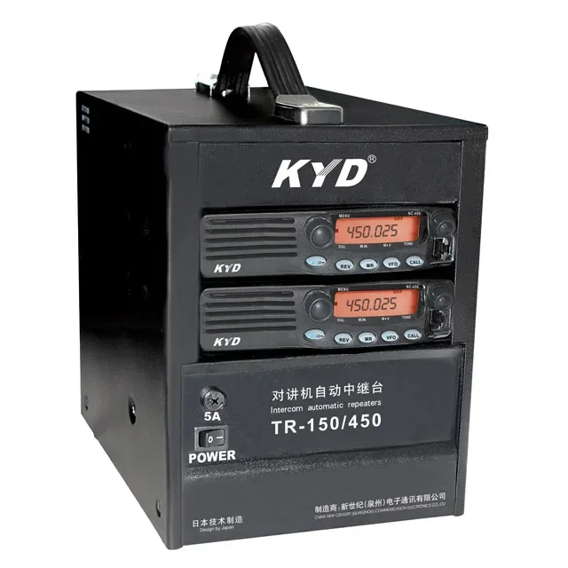 KYD Analog radio repeater TR-150/450 UHF VHF BASE STATION