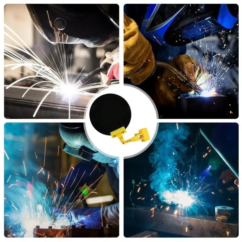 Y1UD Panel Pemadaman Pengelasan Pelindung Mata Penutup Wajah Pengelasan Kokoh Dengan Desain Tampilan Lebar Untuk Penglihatan