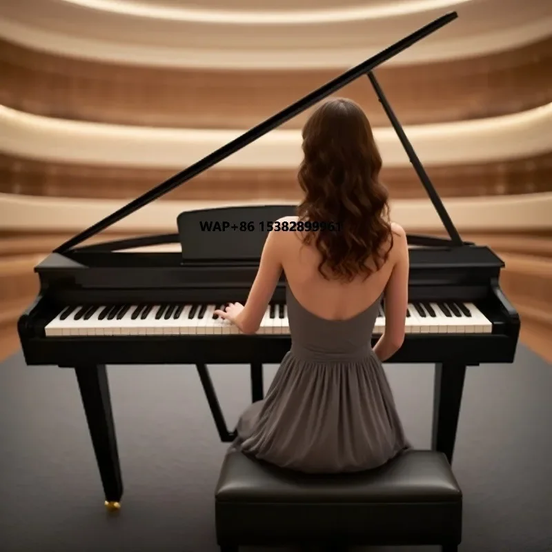 

AIERKE 800 Beginner Digital Piano with 88 Keys Graded Hammer Action Keyboard Stand & Sustain Pedal Included Good Condition