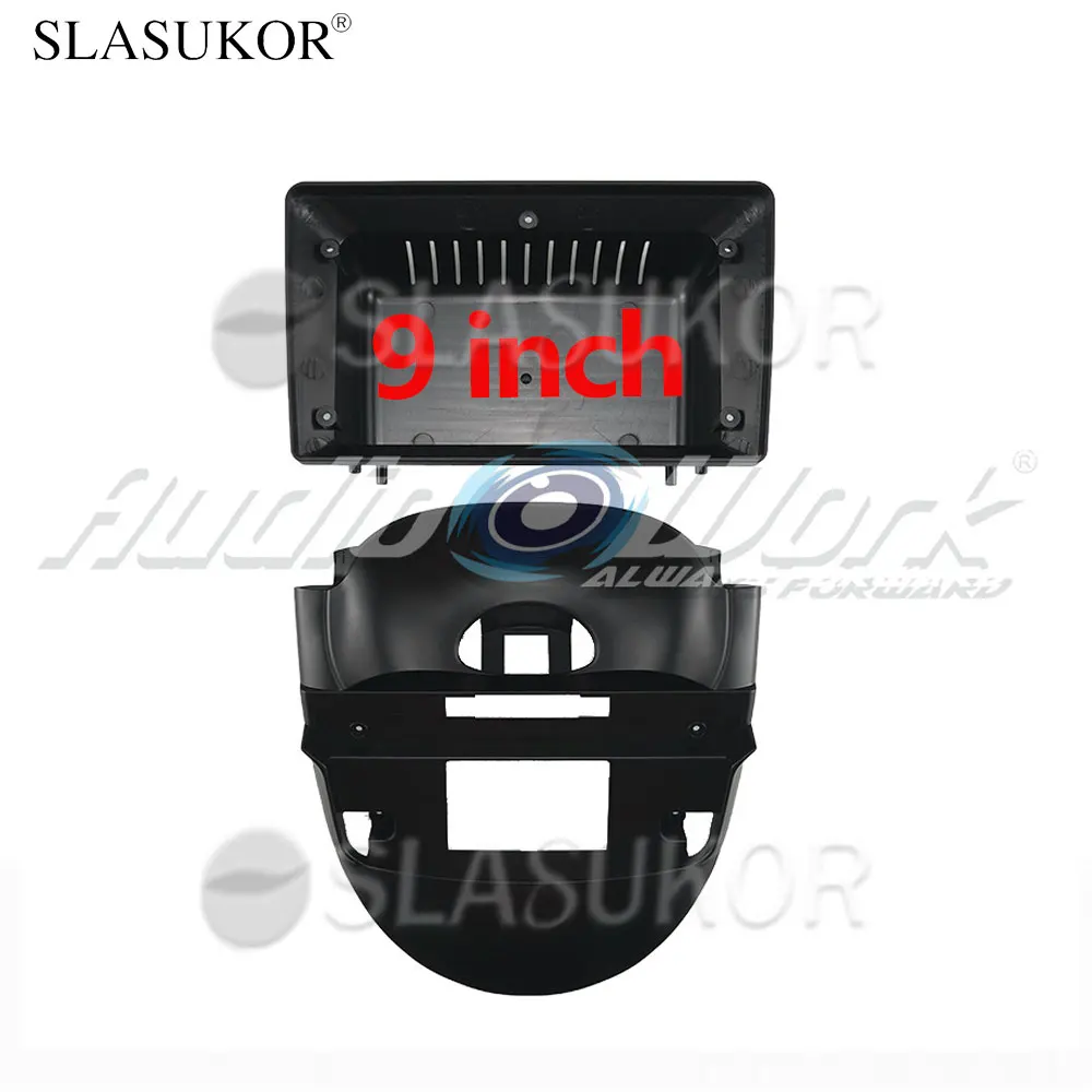 

9 inch Car Frame Fascia Adapter For PEUGEOT 206 2002-2010 / CITROEN C2 2006-2013 Frame No Cable Android Radio Dash Fitting