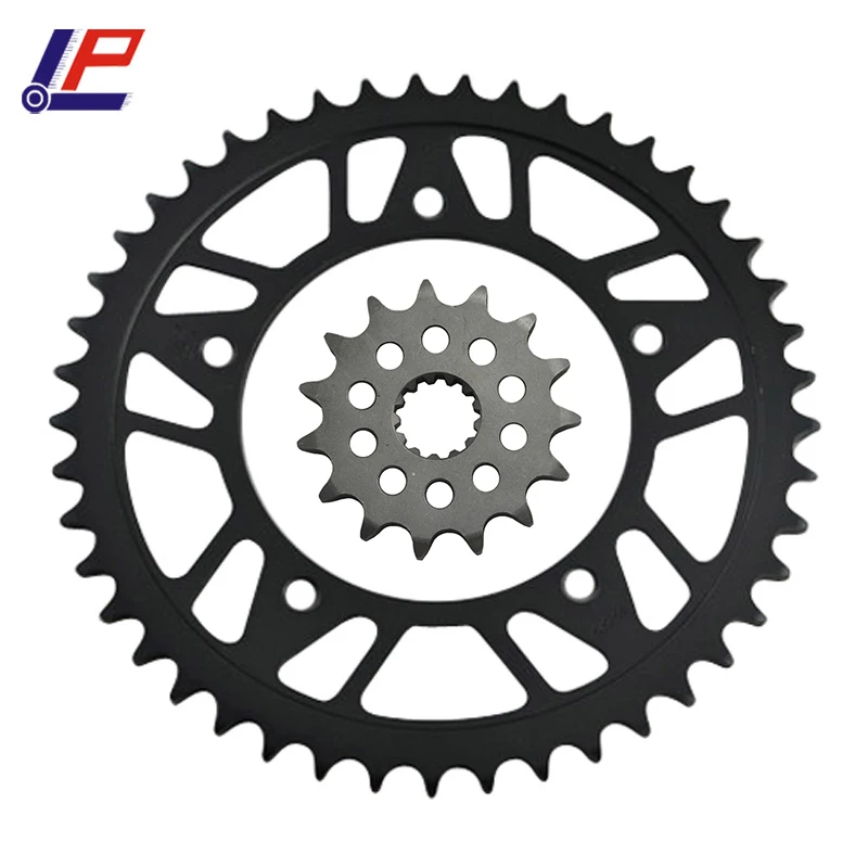 LOPOR 525 CNC 15T/47T Front Rear Chain set Motorcycle Sprocket for Suzuki DL650 DL 650 A V-Strom Touring XT 07-20