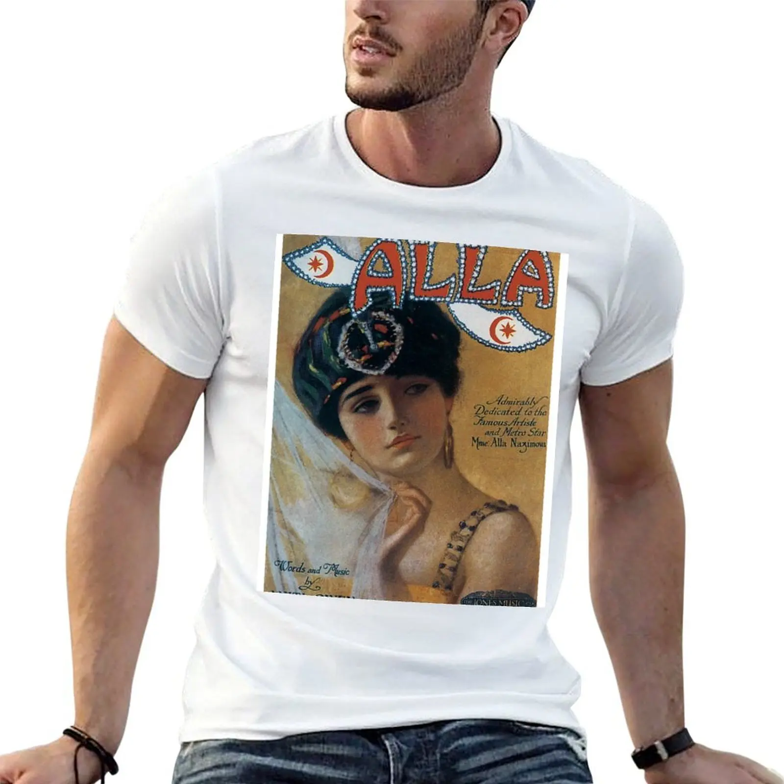 

Vintage Sheet Music Songbook Cover Alla 1920's T-Shirt t shirt for man man graphic t shirt T-Shirt