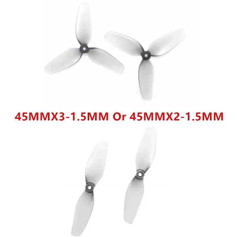 HQProp 45MMX2 2blade Or 45MMX3 3blade Prop 45MM Propeller For Micro Whoop FPV Racing Drone Parts