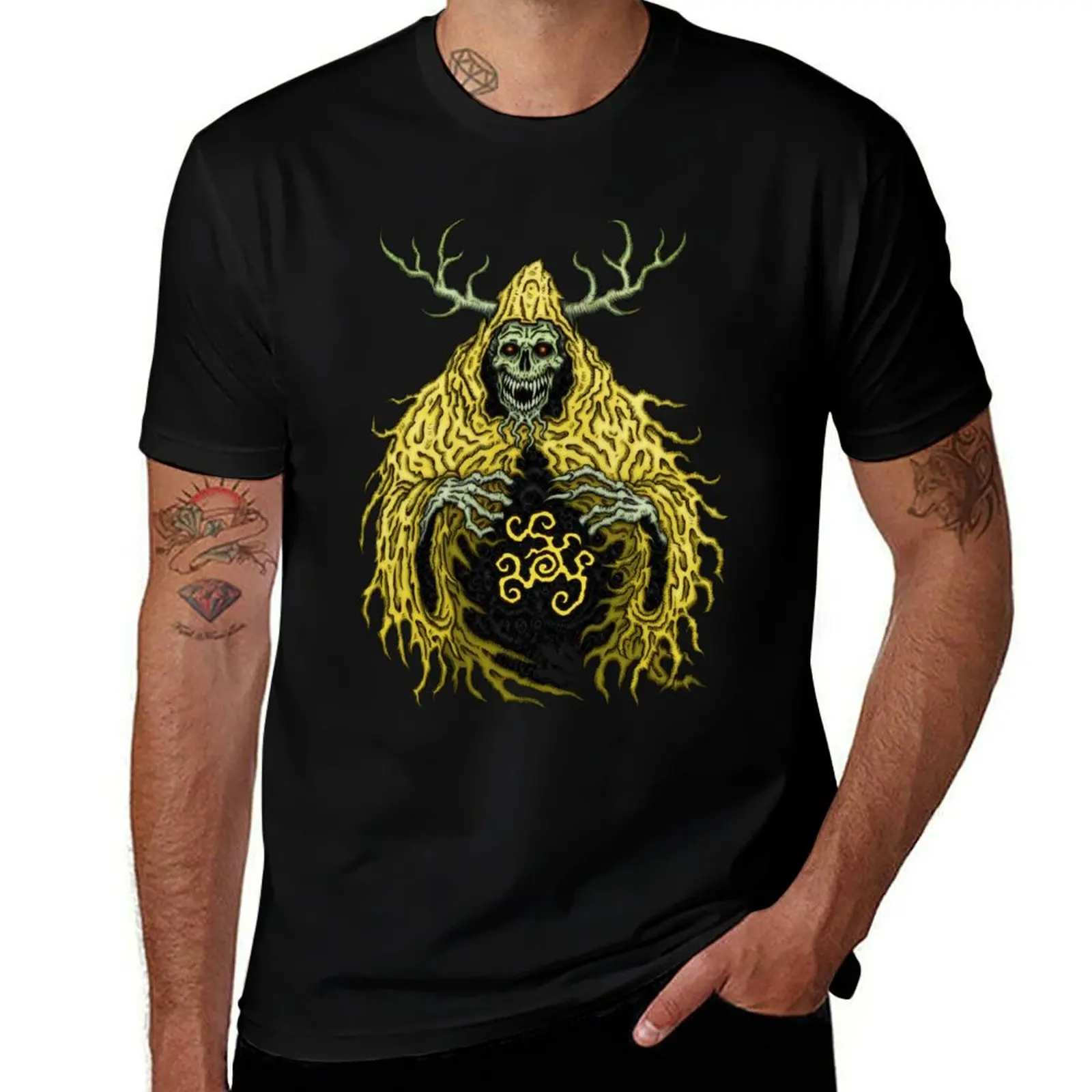 

King in Yellow 2 - Azhmodai 2019 T-Shirt printed t shirts for man t shirt man luxury T-Shirt