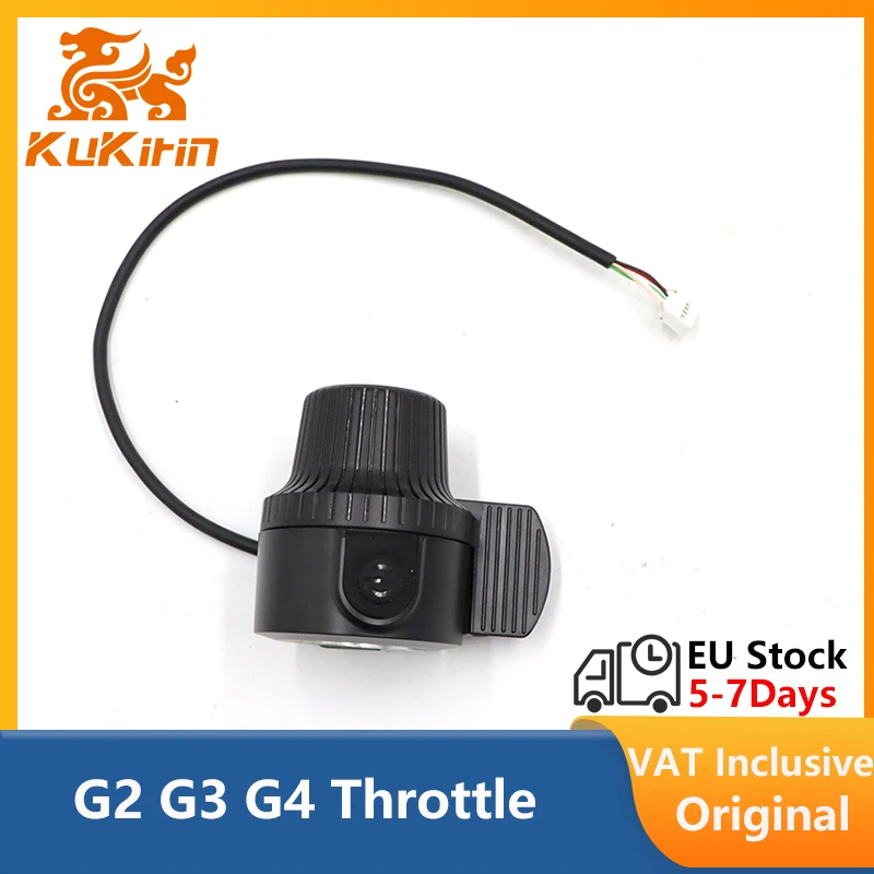 EU-Lager Original Gashebel für Kukirin G2 G3 G4 Smart Elektroroller Daumengashebel Beschleuniger Leistungsschalter Ersatzteile für Kickscooter