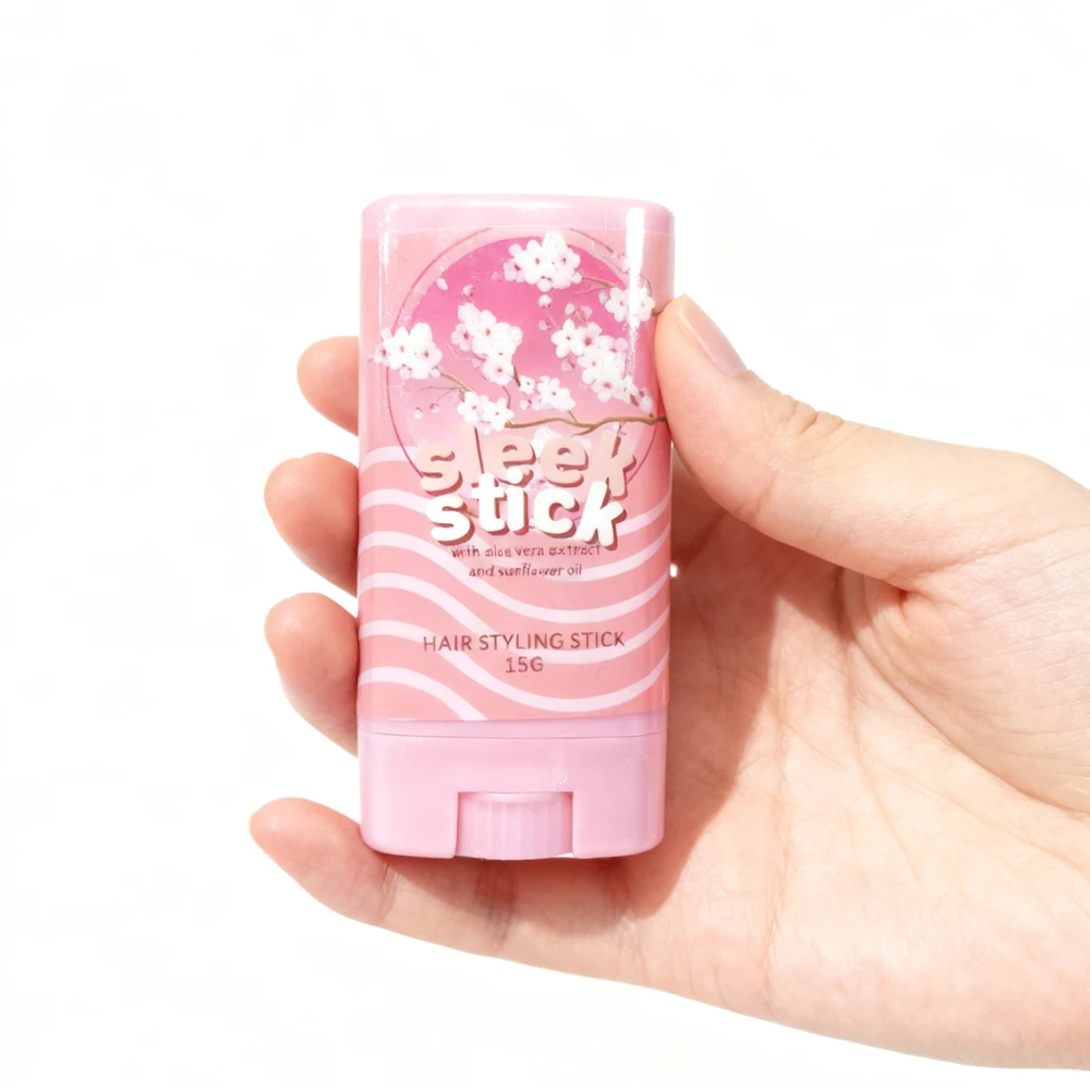 Potente palo de cera de peinado de larga duración, portátil, no graso, fácil de usar, herramienta de peinado para hombres y mujeres