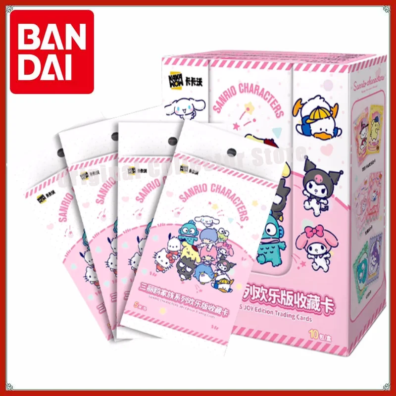 

Оригинальные коллекционные карточки Bandai K Brugow Family Series Happy Edition Collection Card Официальный подлинный любимый набор карточек