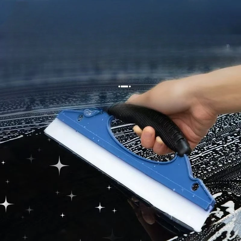 Car Silicone Wiper Board Car Wash Cleaning Tool Wiper Glass Paint Surface Scraper Car Paint Upgrade One Word Wiper Board