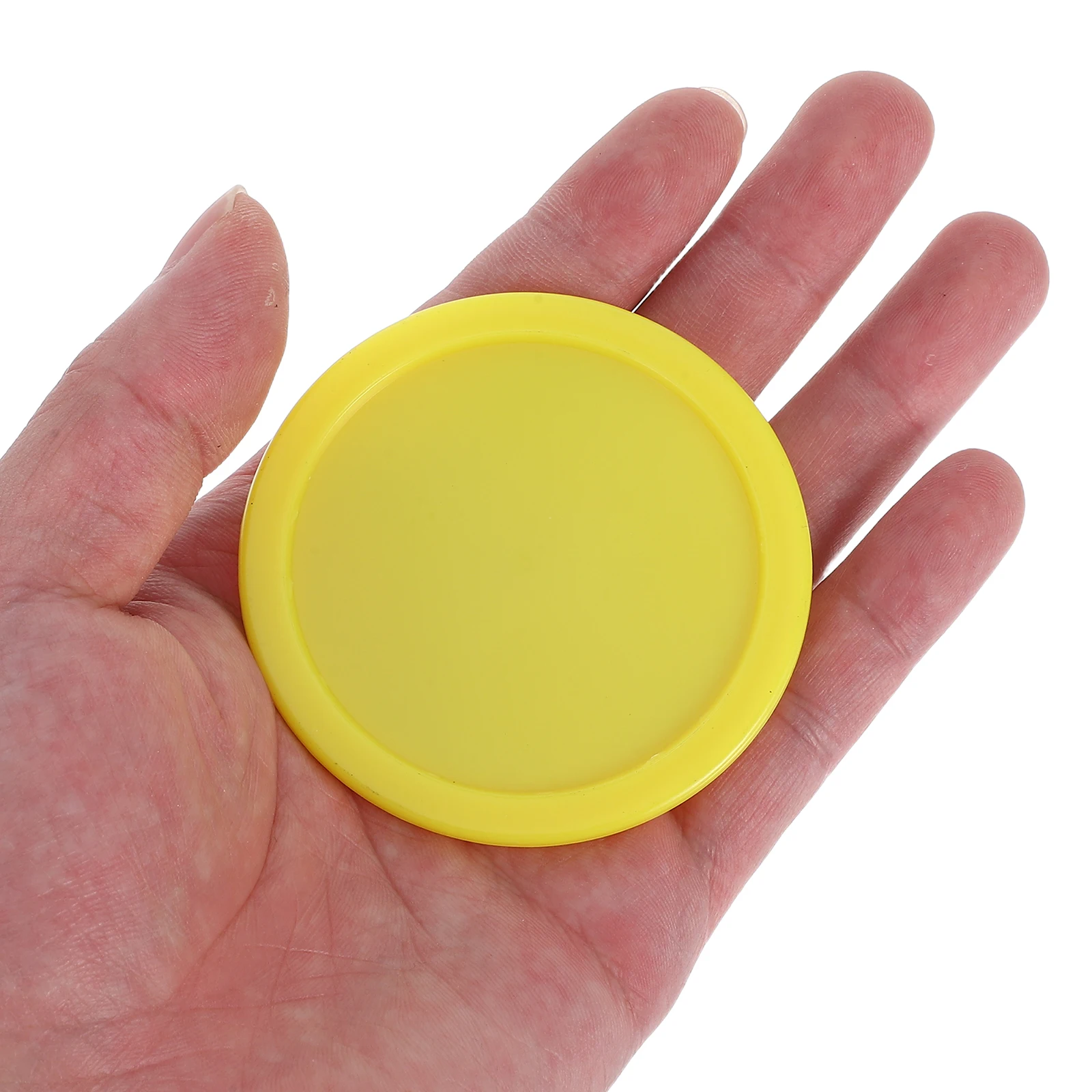 

2Pcs Hockey Table Accessories Plastic Replacement Pucks 64mm Indoor Training Game Supplies for Gym Hockey Table