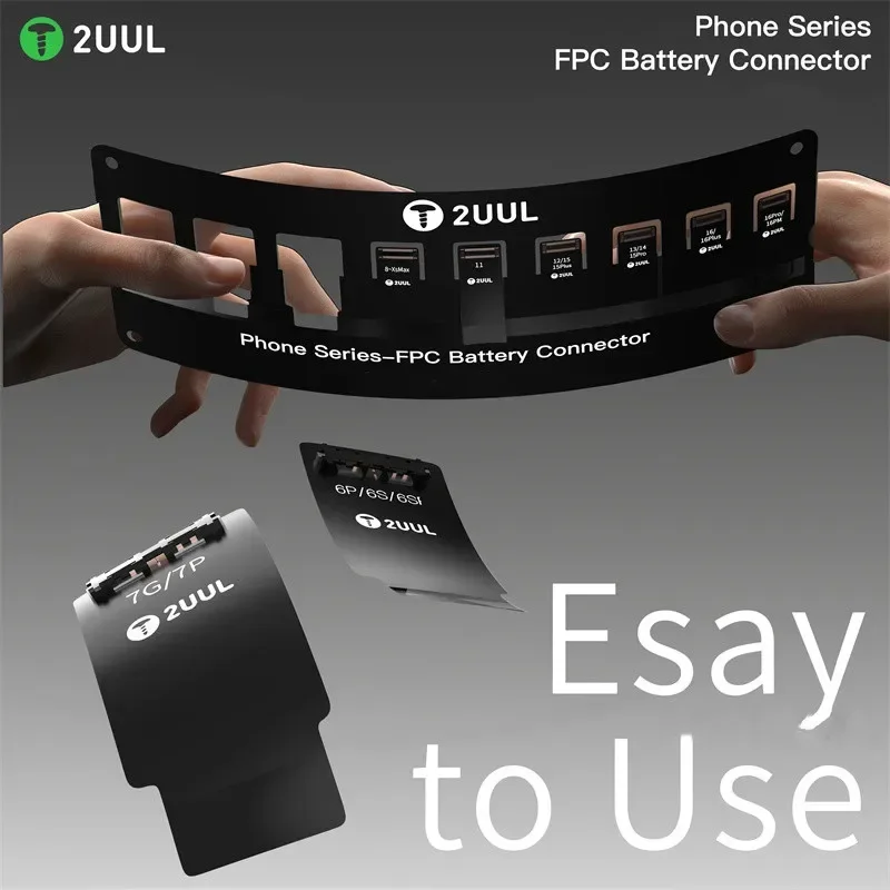 2UUL BT03 سلسلة الهاتف FPC موصل البطارية للهاتف 6 7 8 X XS XR 11 12 13 14 15 16 PRO MAX PLUS MINI