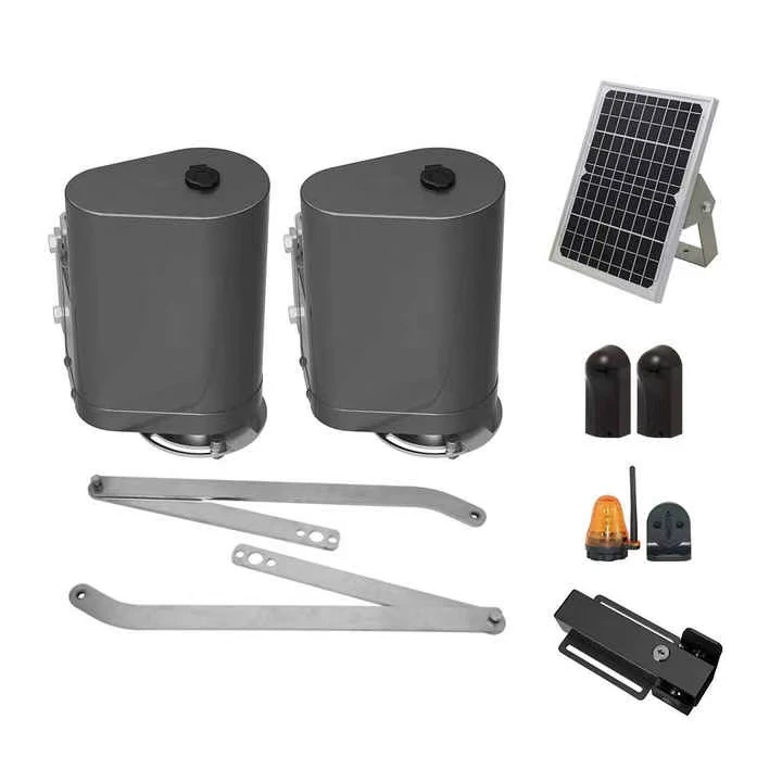 220V Automatic Sliding Gate Opener Key Type AC Door Operator With Anti-Theft Feature Slide Gate Open Motor