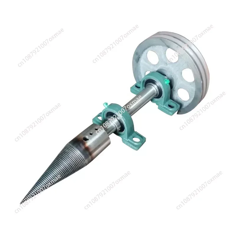 Wood splitter drill Cone drill home small wood splitter drill 7CM heavy wood splitter woodworking tools